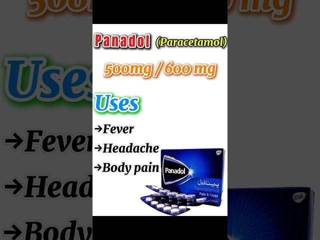 paracetamol ( Panadol)Uses #paracetamol #panadol