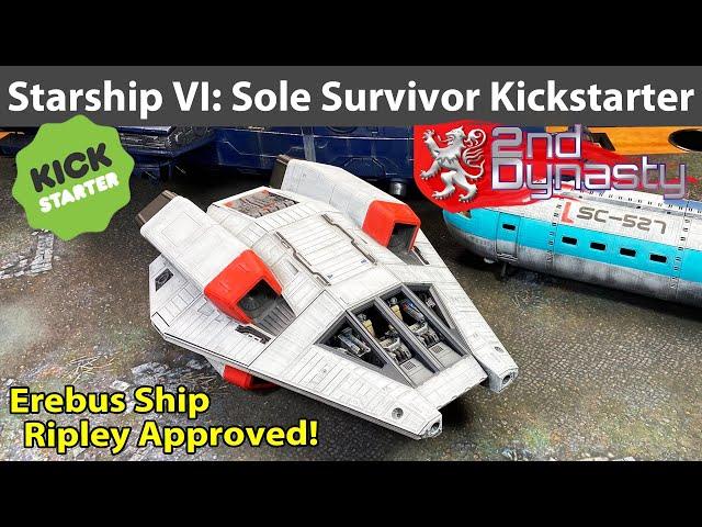 Starship VI: Sole Survivor 3D Printable Ships Kickstarter by 2nd Dynasty