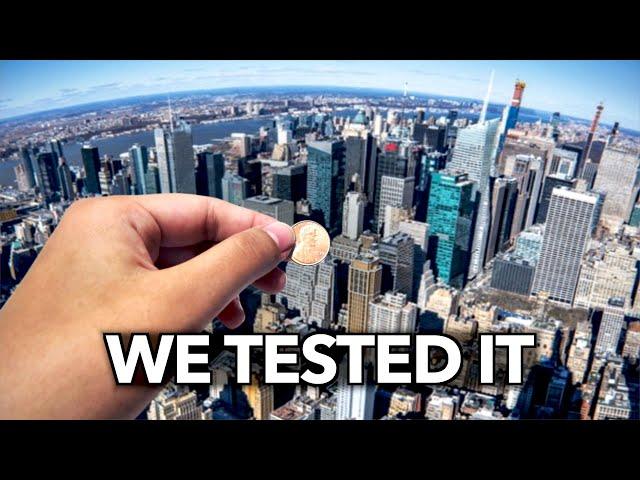How Dangerous is a Penny Dropped From a Skyscraper?