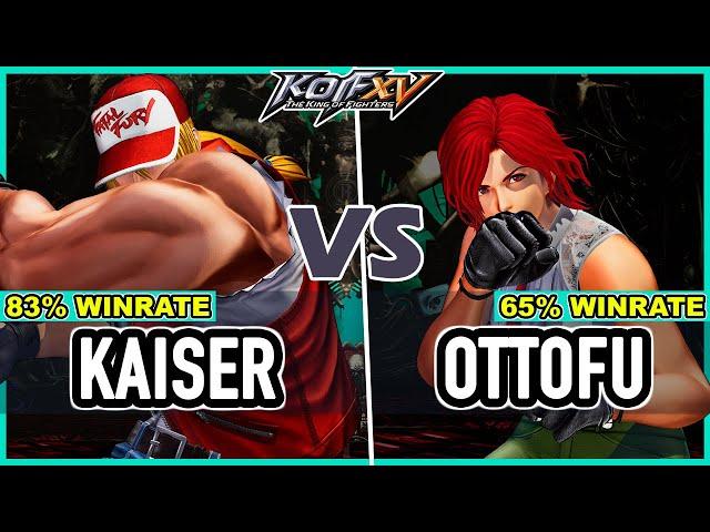 KOF XV  Kaiser (Kyo/Terry/Ryo) vs Ottofu (Andy/Vanessa/Clark)