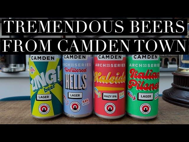 Camden Unfiltered Helles Lager Review , Camden Italian Pilsner Review , Camden Zing Lager Review