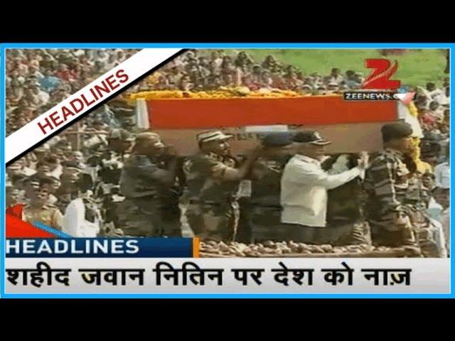 Last rites of BSF soldier Nitin Koli being performed in Maharashtra's Sangli