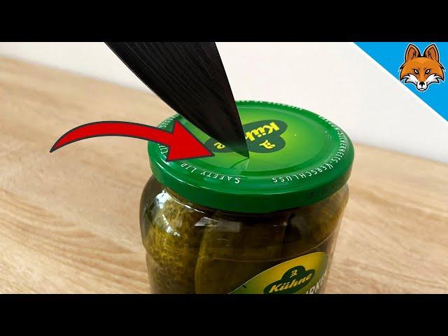 You've been opening Canning Jars WRONG your WHOLE life  (Ingenious TRICK) 