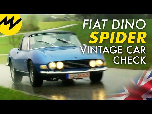 Fiat Dino Spider Vintage Car Check | Classic Cars | Motorvision International