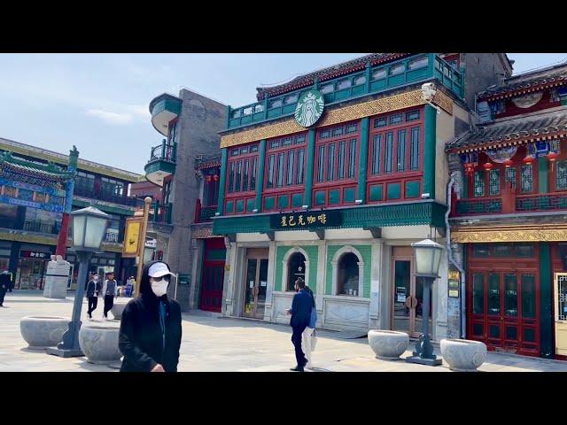 Beijing Walking, Zhengyangmen, Qianmen Street, Dashilan/Qianmen Street is no longer lively【4K HDR】