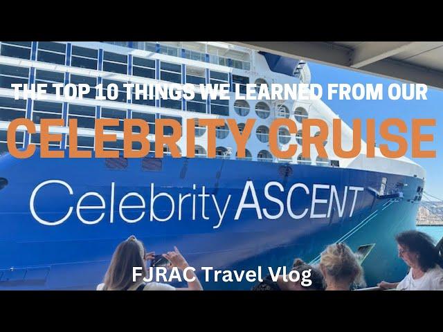 The Top 10 Things We Learned From Our Celebrity Ascent Cruise