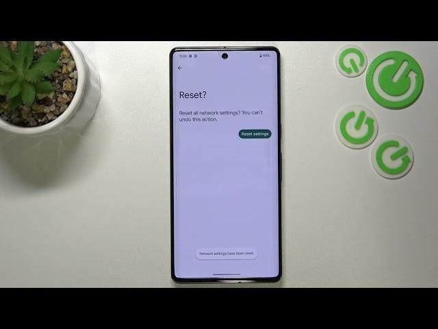 How to Reset Network Preferences on GOOGLE Pixel 7 Pro - Reset Network Settings