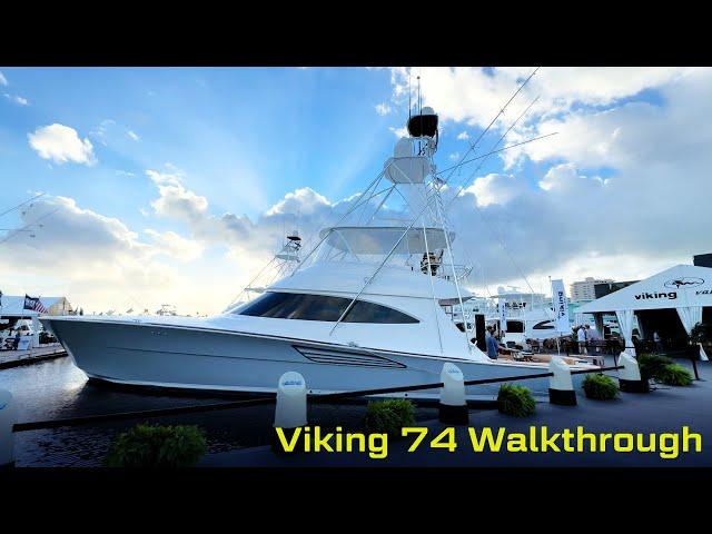 Viking 74 | Exclusive Tour and Review