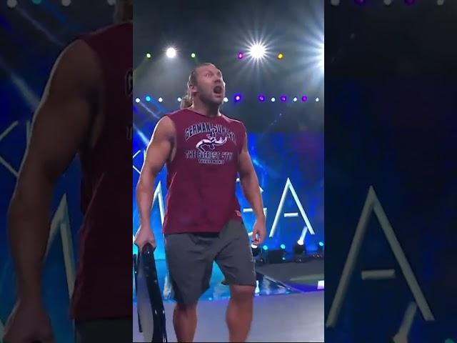 AEW International Champ Kenny Omega was ready with a chair in hand during AEW Dynamite!