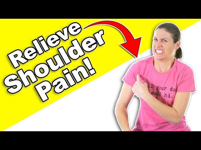 Get Relief From Shoulder Pain With This EASY, Real-time Routine!