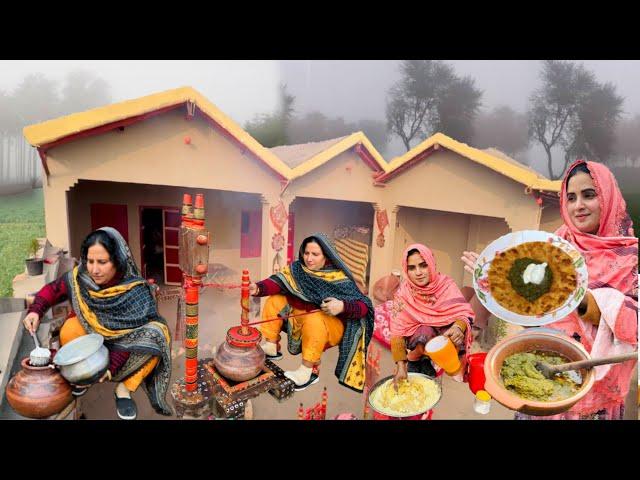 My Morning Village Routine  | Meri Subha Ki Routine | Kishwarvillagevlog Traditional Recipe sag