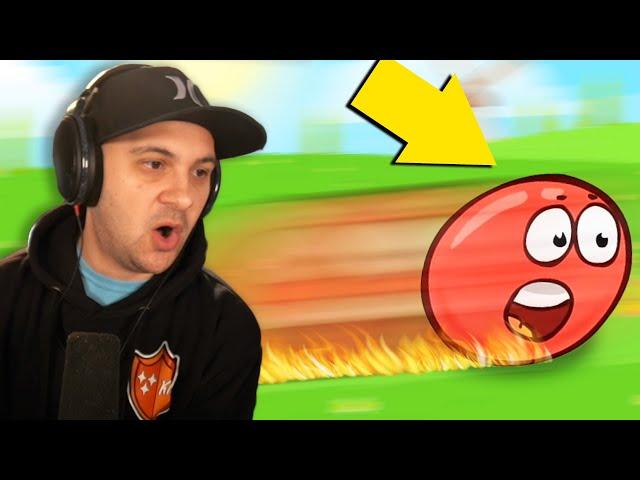 Red Ball goes EXTREMELY FAST! | Red Ball 4 Gameplay