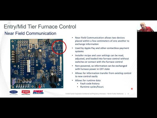 18 speed Furnaces with Near Field Communication NFC - Webinar 9/19/23