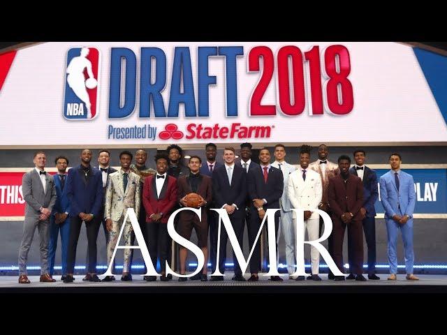 ASMR Sports: 2018 NBA Draft Results -  (Whispered Basketball ASMR for Relaxation)