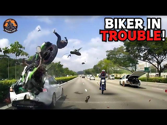 35 CRAZY & INSANE Motorcycle Moments Best Of The Week | Motorcycle Crashes 2024