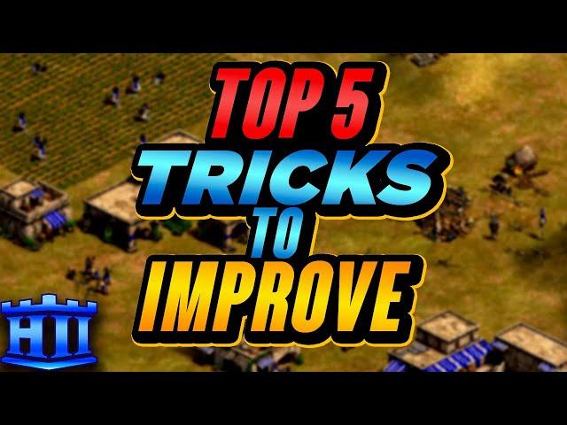 Top 5 Tiny Tricks To Improve Your Game | AoE2