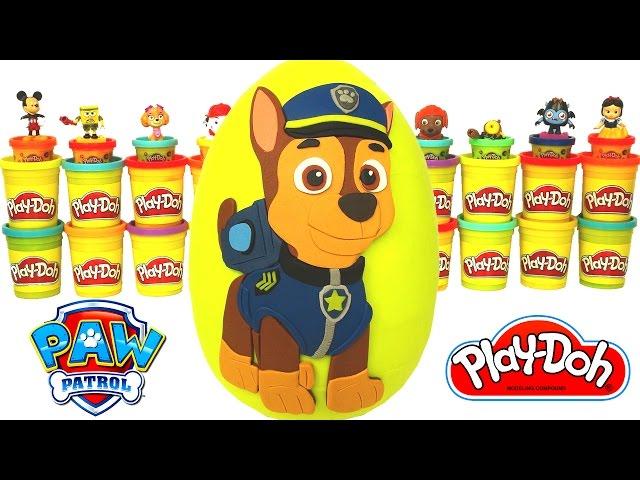 Paw Patrol Chase Sürpriz Yumurta Oyun Hamuru - Paw Patrol Oyuncakları Cicibiciler