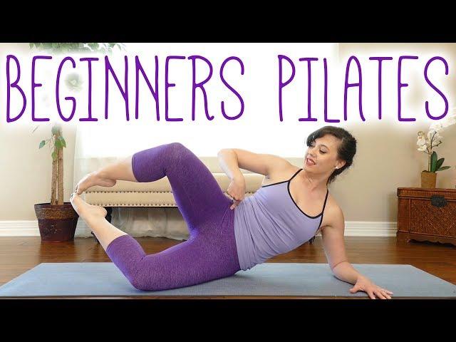 The Best Pilates Exercises to Tone Inner Thighs & Glutes | Beginners Workout with Kait