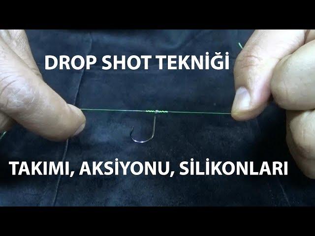 Drop Shot'la balıkları kudurtmaya başlıyoruz. Düğümü, Aksiyonu, Takımı Herşey