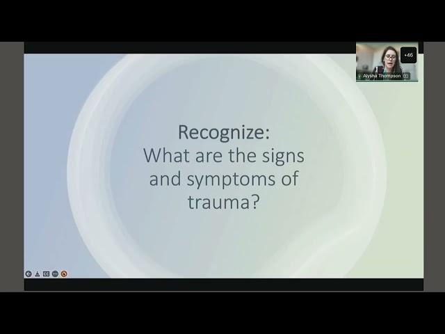 Trauma Informed Care