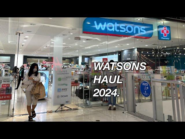 WATSONS HAUL 2024 (New Discoveries + Long Time Favorites) | Ybeth Rosario