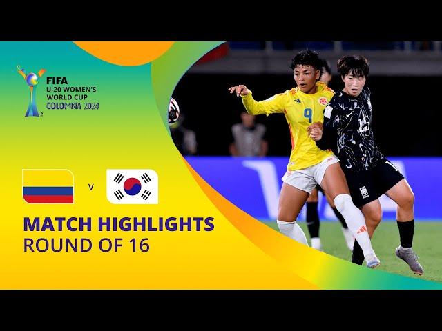 Colombia v Korea Republic | FIFA U-20 Women's World Cup Colombia 2024 | Match Highlights