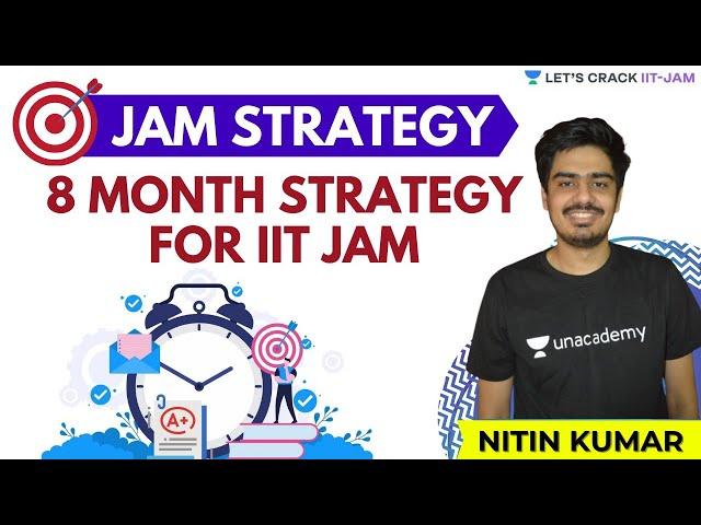 8 Month Strategy for IIT JAM | Let's Crack IIT JAM | Nitin Kumar