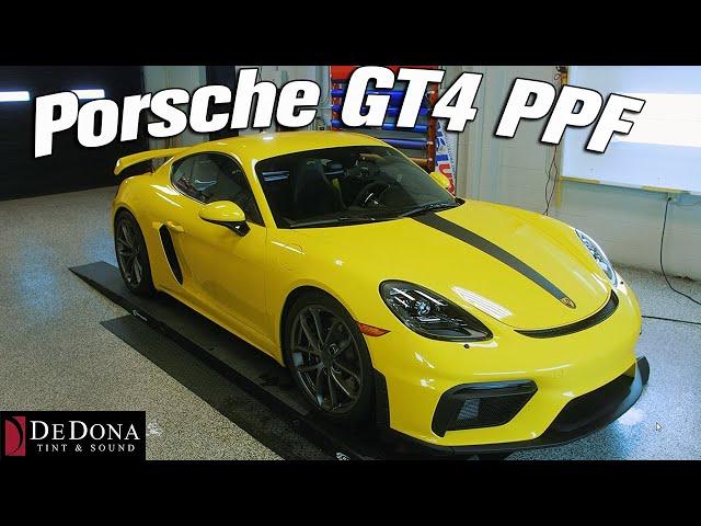 Porsche Paint Protection Film & Stripe Kit Installation | Dedona Tint & Sound | Ain’t Paint Wraps |