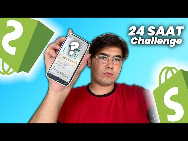 24 Saat Challenge - Kötü Ürünle Shopify Dropshipping Yaptım