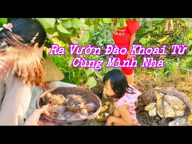 Cùng Mình Đi Vườn Đào Củ Khoai Từ Nha| UNTG