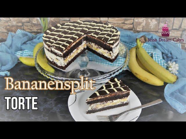 Traumhafte Bananensplit Torte/Banane trifft auf Schokolade/Super Schokoladig und einfach LECKER!!!