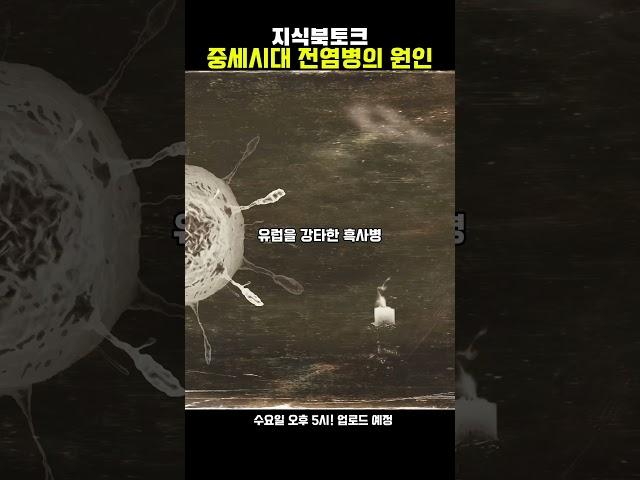 중세시대 전염병의 역사!! 씻으면 악마의 유혹이라고?#지식#교육#심리학#역사