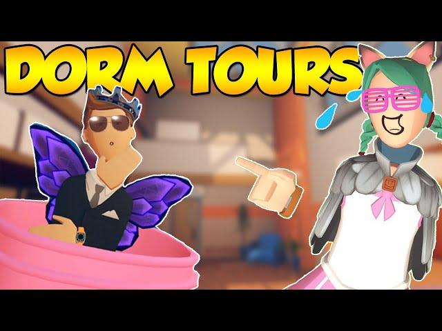 We Visited AMAZING Custom Dorms In Rec Room!