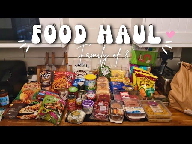 £85 FAMILY OF 8 GROCERY HAUL & MEAL PLAN | NOVEMBER 2024