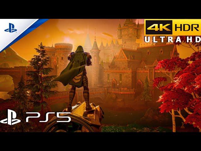 Fortnite (PS5) 4K 60FPS HDR Gameplay (Doctor Doom)