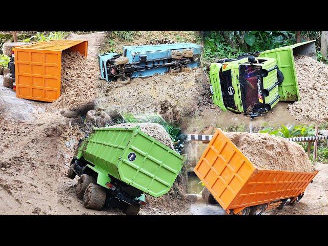 KOMPILASI Hino 500 Truk Fuso 220Ps Trinton Truk Engkel Hino 500 OFROAD Laka Lintas Rc Handmade