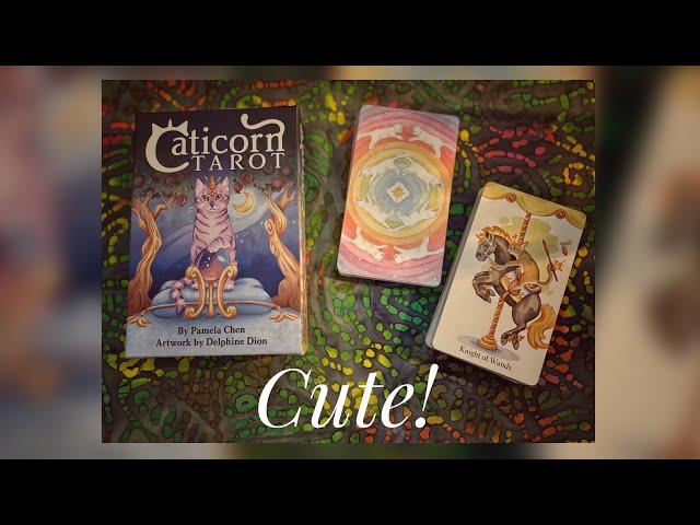 Caticorn Tarot ~ Walkthrough & First Impressions