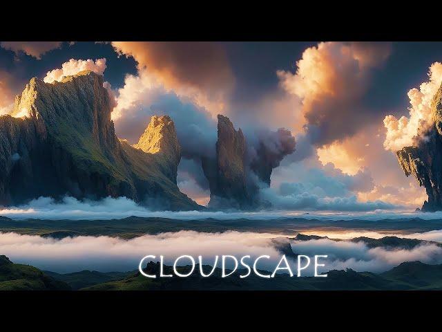 CLOUDSCAPE - deep ethereal ambient - meditative calming music and atmospheric visuals