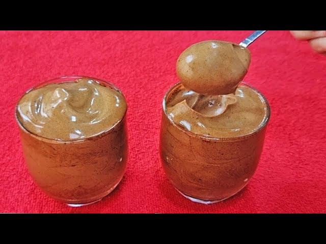 Only 3 INGREDIENTS! - NO SUGAR, FAT or MILK - Easy, LOW CALORIE and Healthy - Delicious!