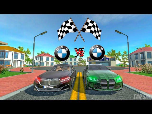 Car Simulator 2 | BMW VS BMW | 7 Series VS M4 | Race & Top Speed | Car Games Android Gameplay