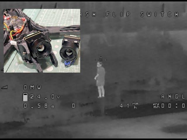 DolphinRC Thermal Camera Flight Test 7-10inch Drones, RC & FPV - Flir, Foxeer, Seek, Infiray,  FT384