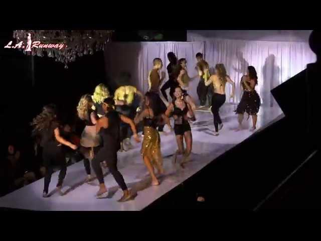 karmagraphy performs at LA Runway during LA Fashion Week