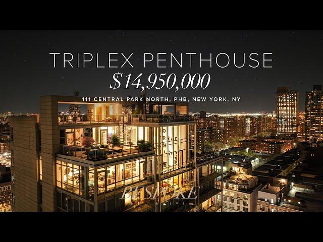 $14,950,000 Triplex Penthouse with Magnificent Central Park Views