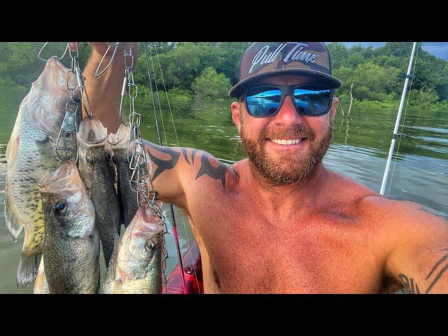 Post Spawn Crappie Fishing on Lake Lavon in Texas ~ Chad Jones