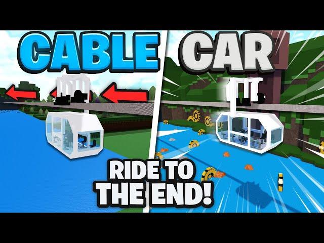 *NEW* CABLE CAR TUTORIAL!! | Build a boat for Treasure