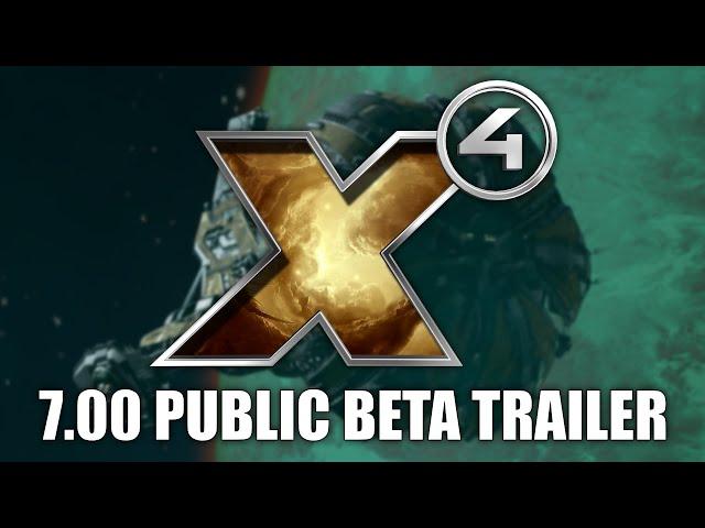 X4: Foundations 🪐 7.00 Public Beta Trailer  Discover What's New!