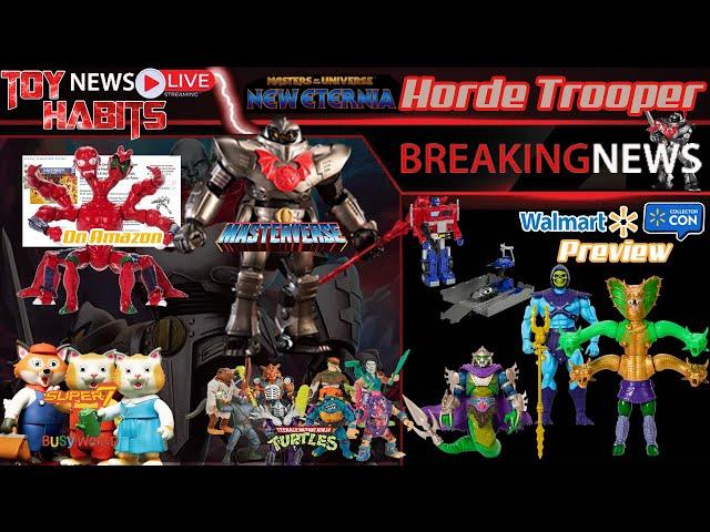 New Eternia Masterverse Horde Trooper Surprise Preorder + Walmart Collector Con October 2024 Preview