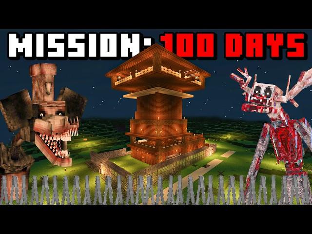 Surviving Minecraft's Scariest Mods For 100 Days in Hardcore #5