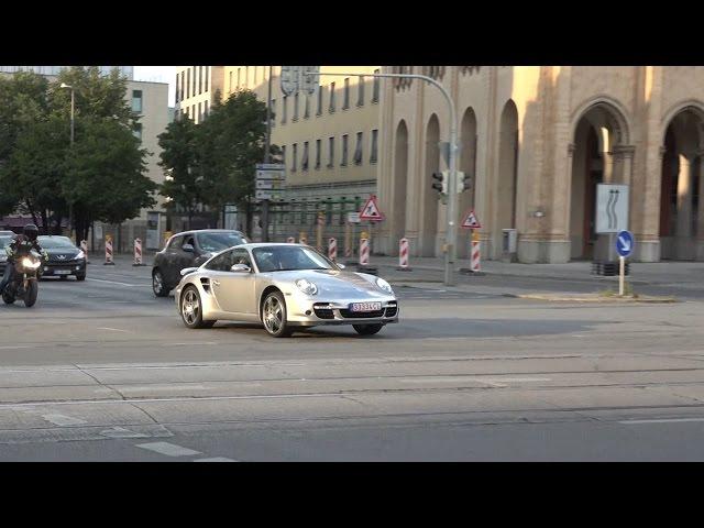 Crazy !! Porsche 911 Turbo DRAGRACING in City