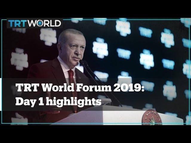 TRT World Forum 2019 kicks off in Istanbul